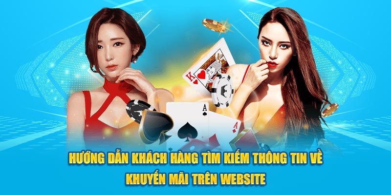 Hướng dẫn khách hàng tìm kiếm thông tin về khuyến mãi trên website